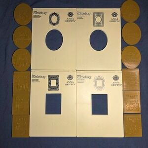 Anna Griffin® Mix &‎ Match Embroidered Frames Embossing Folders & Sentiments New